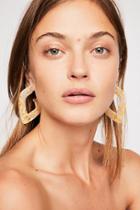 Faraway Resin Hoop Earrings By Berry At Free People